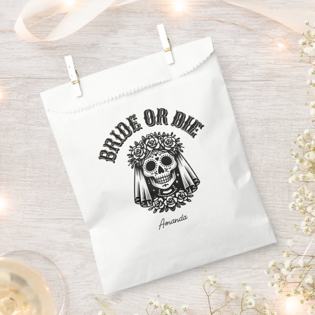 Sachets En Papier épouse ou meurent (Coupé)