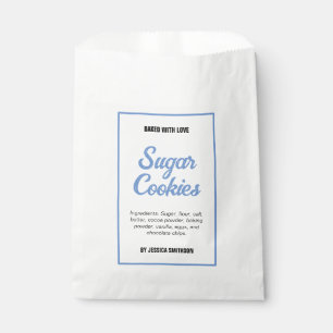 Sachets En Papier Étiquette personnalisée faite à la maison HM001_20