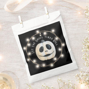 Sachets En Papier Face du Citrouille gothique du parti Halloween