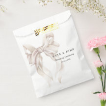 Faire-part de mariage élégant à nœud papillon Mini