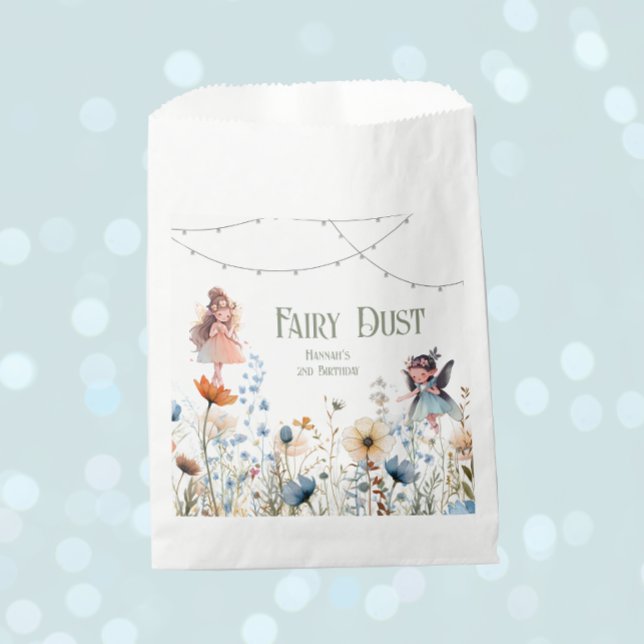 Sachets En Papier Fairy Dust Magic Deuxième anniversaire (Créateur téléchargé)