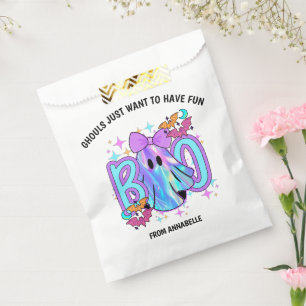 Sachets En Papier Fantôme Étincelant Les Goules Veulent S'amuser Hal