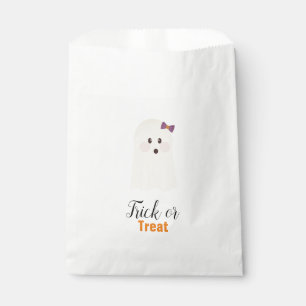 Sachets En Papier Fantôme Rétro Mignon d'Halloween