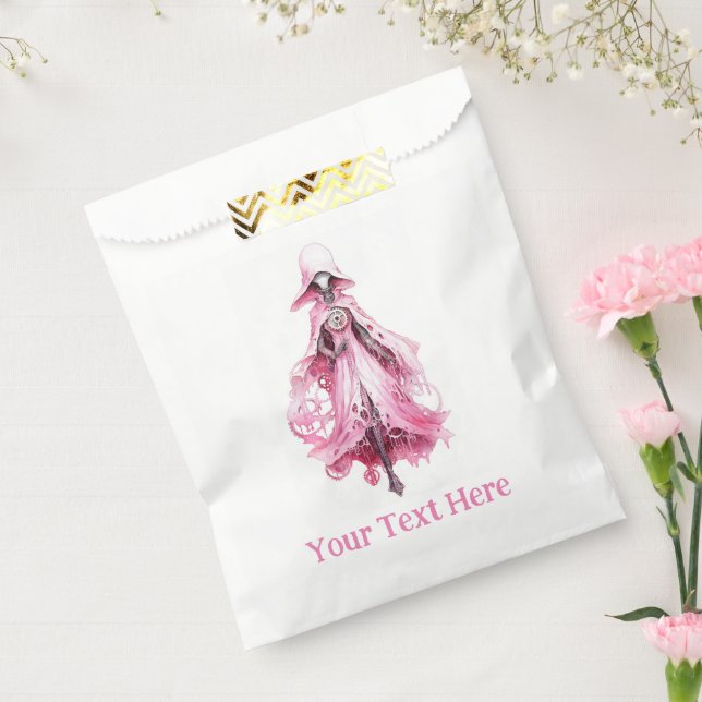 Sachets En Papier Fantôme rose (Scellé)