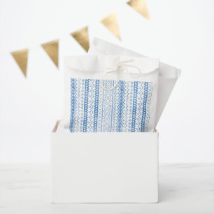 Sachets En Papier Faux Fair Isle Knitwear Aquarelle Cosy Cabincore