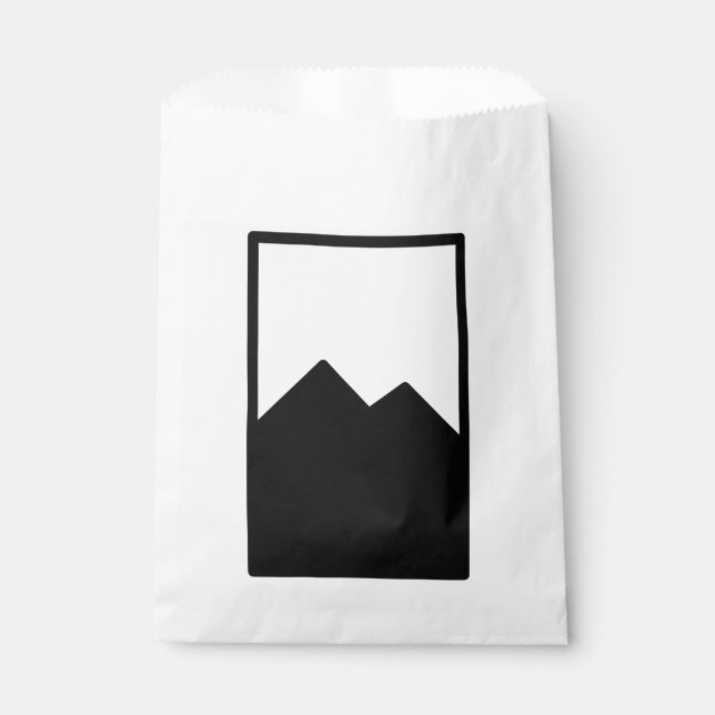 Sachets En Papier Favoriser le Modèle de sac (Devant)