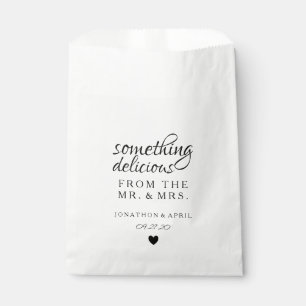 Sachets En Papier Favoriser le sac - quelque chose de délicieux
