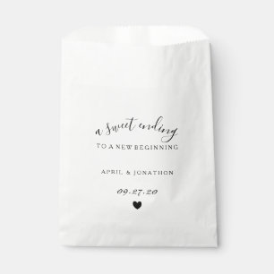 Sachets En Papier Favoriser le sac - Une fin douce