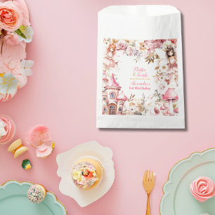 Sachets En Papier Fée magique Jardin Floral Pixie 1er anniversaire