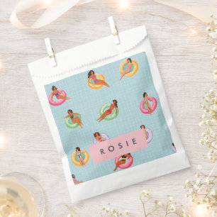 Sachets En Papier Femmes d'été personnalisées se relaxer sur les cha