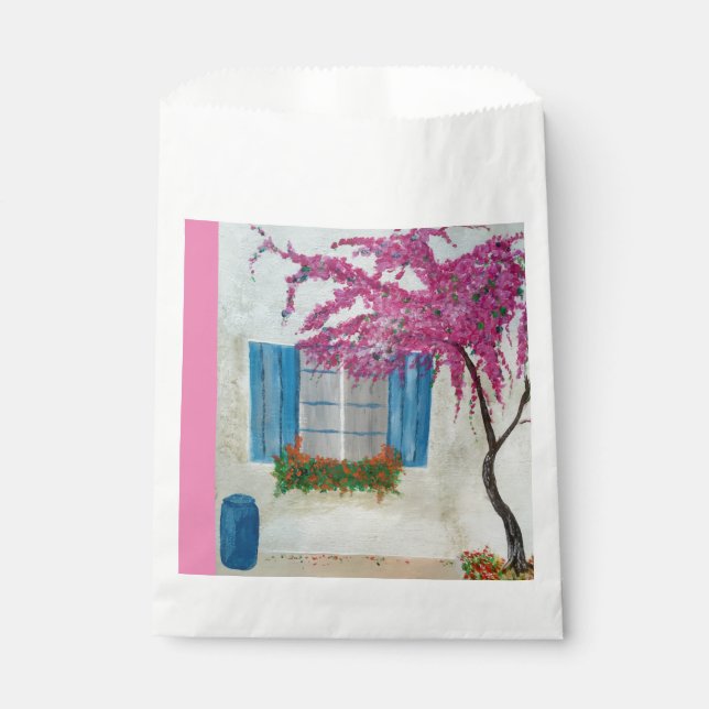 Sachets En Papier Fenêtre grecque (Devant)