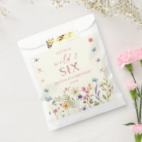 Fête d'anniversaire 6 ans Wild and Six Wildflower