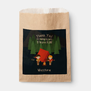 Sachets En Papier Fête d'anniversaire du camping