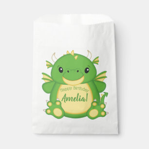 Sachets En Papier Fête d'anniversaire du dragon