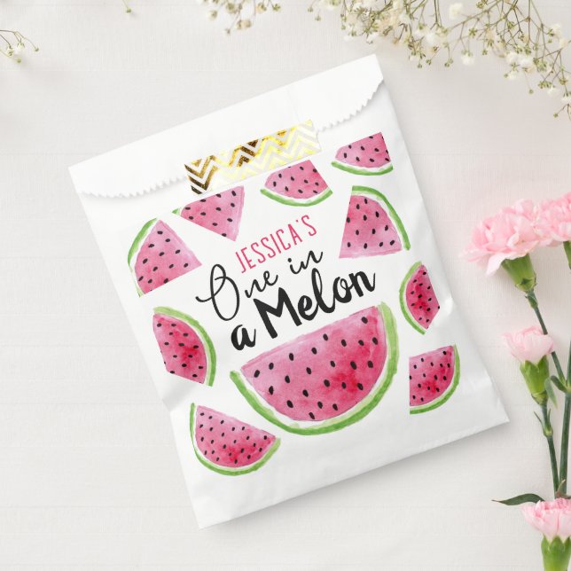 Sachets En Papier Fête d'anniversaire Une dans un melon (Scellé)
