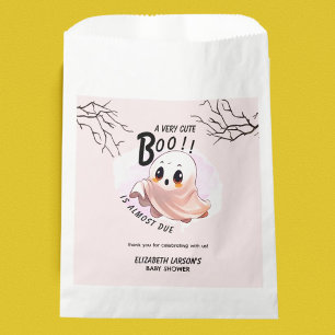 Sachets En Papier Fête de Baby Shower Boo Halloween thème Rose Cute