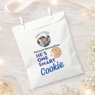 Sachets En Papier Fête de graduation Favoriser le cookie intelligent
