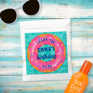 Sachets En Papier Fête de la piscine intérieure de la piscine intéri