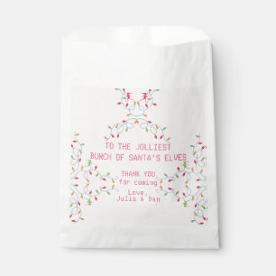 Sachets En Papier Fête de vacances de Noël pour les amis Jolmost Bun