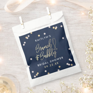 Sachets En Papier Fête des mariées Brunch & Bubbly Confetti