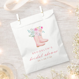 Sachets En Papier Fête des mariées des pousses et des fleurs de plui