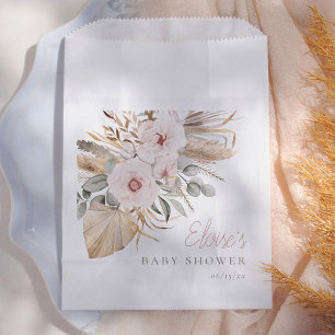 Sachets En Papier Fête Prénatale Fille du Désert Bohème Herbe des Pa