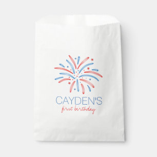 Sachets En Papier Feu d'artifice Anniversaire du 4 juillet