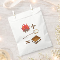 Feu de camp + Marshmallow grillé = Camp S'mores