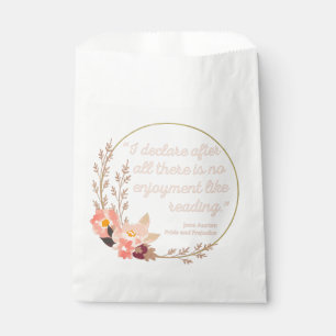 Sachets En Papier Fierté et préjugé Citation III - Style mignon