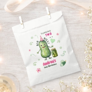 Sachets En Papier Fille du Gros Cornichon Anniversaire Tout Âge