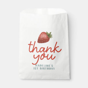 Sachets En Papier Filles mignonne Berry Premiers enfants 1er anniver