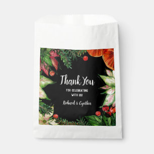 Sachets En Papier Fleurs Chic Baies Orange Slices