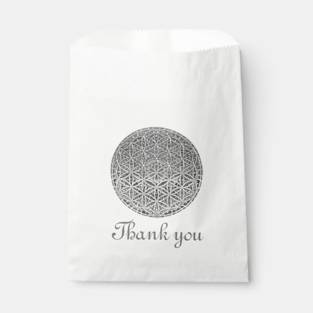 Sachets En Papier FLEURS DE VIE - Médaille Argent (Devant)