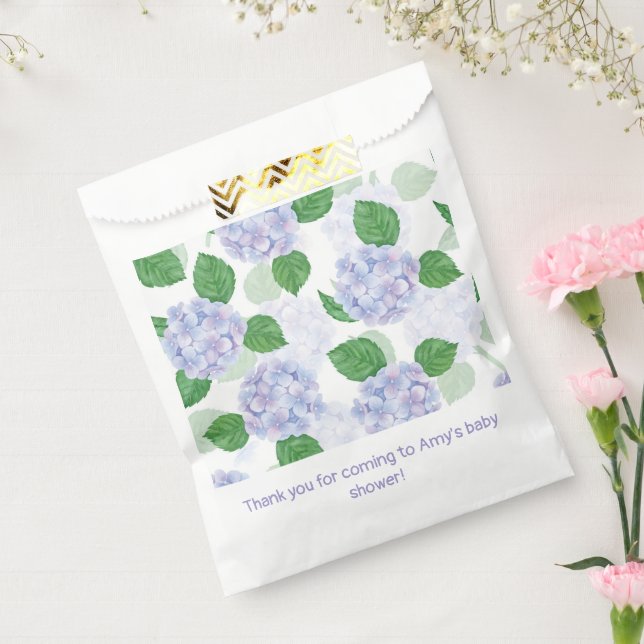Sachets En Papier Fleurs d'Hortensia (Scellé)