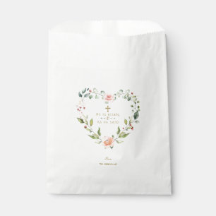 Sachets En Papier Fleurs Roses Vides Il Est Ressuscité Or Pâques