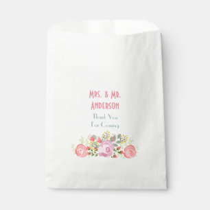 Sachets En Papier Floral personnalisé
