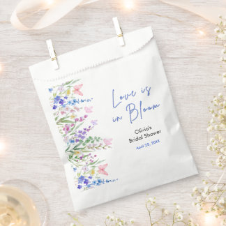 Sachets En Papier Floral Spring Love is in Bloom Bridal Shower 