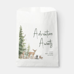 Sachets En Papier Forêt Bois Animaux Aventure Attend