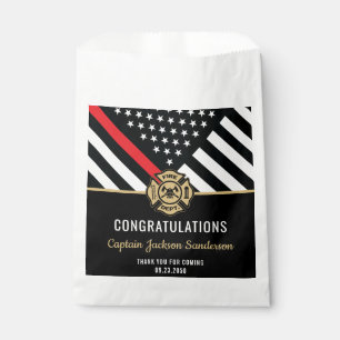 Sachets En Papier Foyers de retraite Red Line Flag