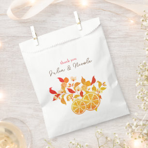 Sachets En Papier Fraîcheur Citrus Foliage Mariage