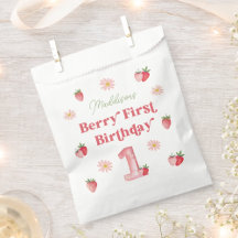 Fraise et baies de marmite Première fête d'anniver