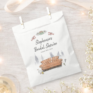 Sachets En Papier FRIENDS™ Café Central Perk Aquarelle Enterrement