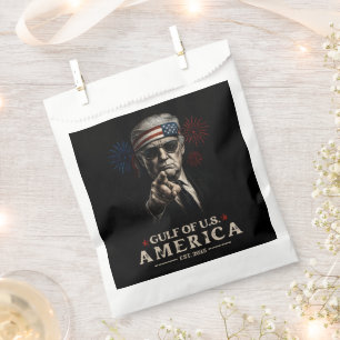 Sachets En Papier Funny Trump Golfe Des USA Amérique 2025 4 juillet