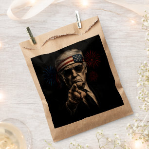 Sachets En Papier Funny Trump Golfe Des USA Amérique 2025 4 juillet