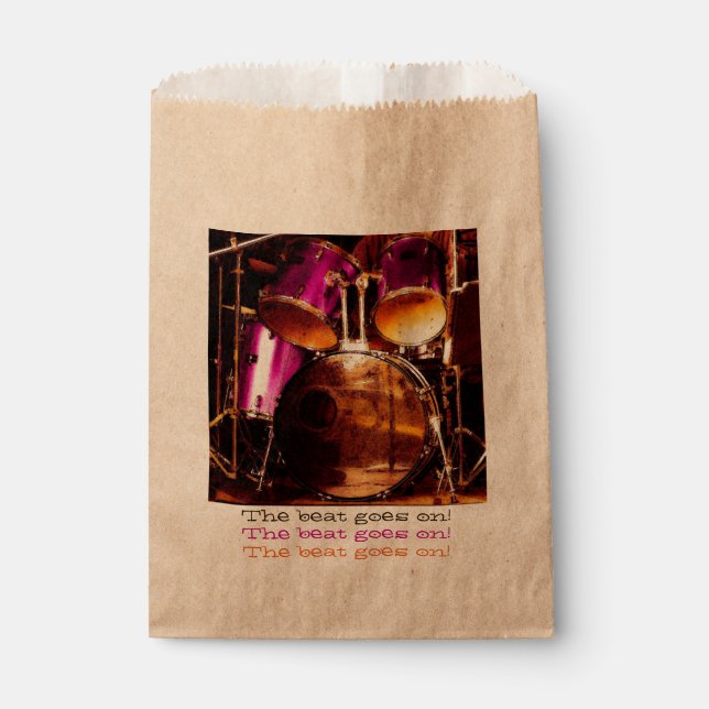 Sachets En Papier Fûts, confiture extérieure (Devant)
