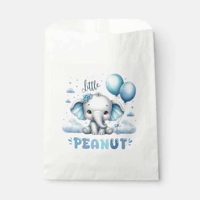 Sachets En Papier Garçon Petit Cacahuète  (Devant)