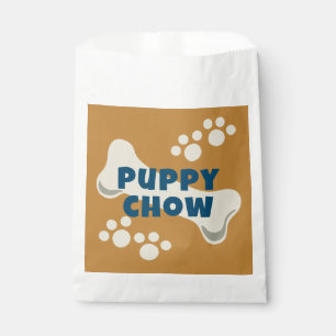 Sachets En Papier Gâteau d'anniversaire Puppy Pawty