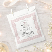 Gâteau de Baby Shower Fantôme Petit Pastel Rose