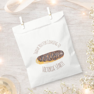 Sachets En Papier Gâteau eau-forte chocolat Dessiné à la main Écla