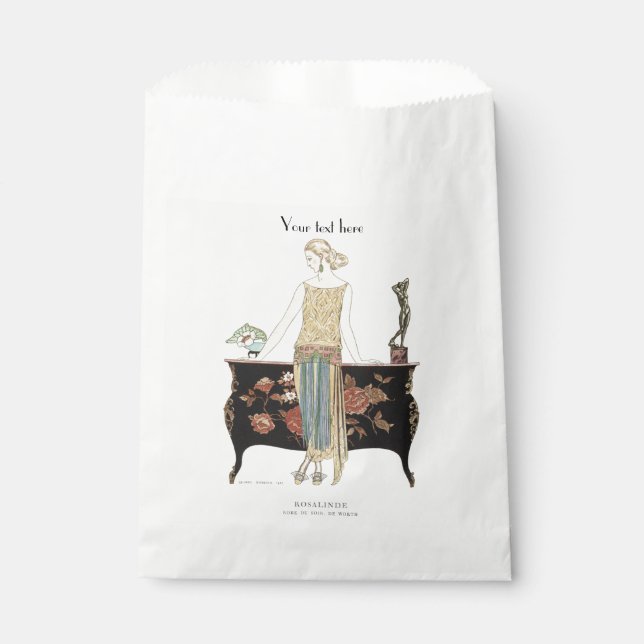 Sachets En Papier George Barbier Mode Art déco (Devant)